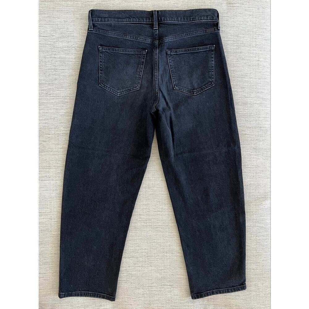 AYR The Knockout Barrel Leg Jean 29 Black Film Noir Denim Women's Jeans - Picture 4 of 8